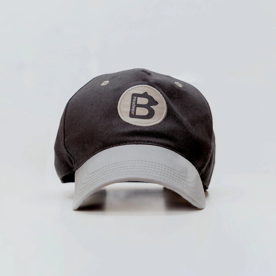 A photo from the front of our Big Bear Headwear baseball hat. This baseball hat is made for people with big heads. If you've got a big head (XXL head) then you need one of our hats. 